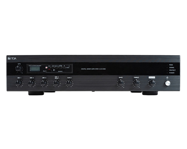 TOA A-3212DM 120W Digital Mixer Amplifier with MP3 and Bluetooth - Main Image