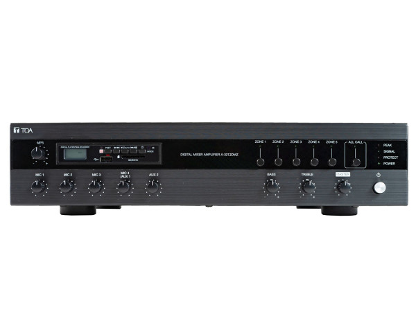 TOA A-3212DMZ 120W Digital Mixer Amplifier MP3 / Bluetooth / 5-Zones - Main Image