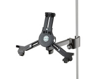 K&M 19791 Tablet iPad / PC Holder - Clips on to stand up  to 30mm - Image 1
