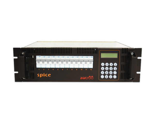 Zero 88 *B-GRADE* Spice 1210i Hi-Spec Digital Dimmer Socapex Out 3U - Main Image