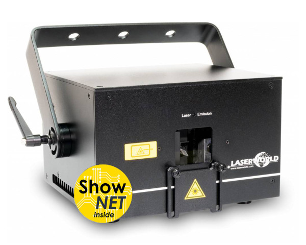 Laserworld DS-1000RGB MK4 Pure Diode Laser 900mW ShowNET and Power Thru - Main Image