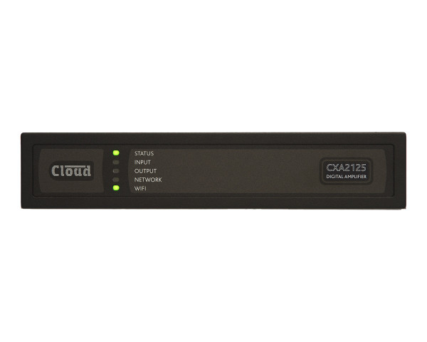 Cloud CXA2125EK Digital Power Amplifier 1x250W 100V DSP / Ethernet - Main Image