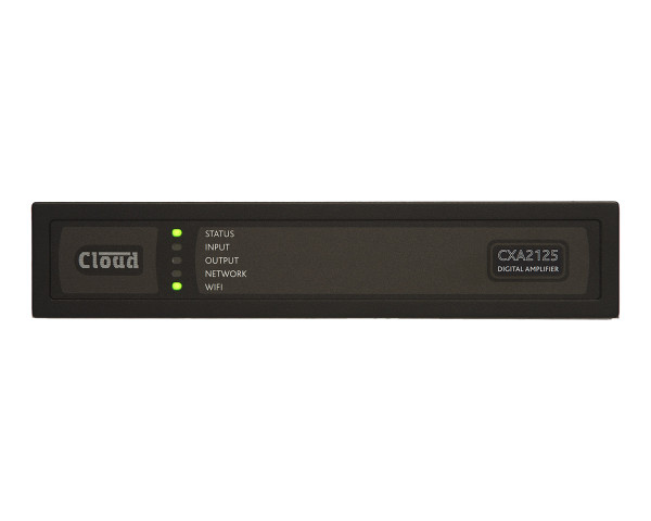 Cloud CXA2125 Digital Amplifier 2x125W(100V) 4x60W(LowZ) DSP / Ethernet - Main Image
