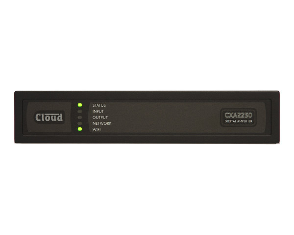 Cloud CXA2250 Digital Amplifier 2x250W(100V 4x125W(LowZ) DSP / Ethernet - Main Image