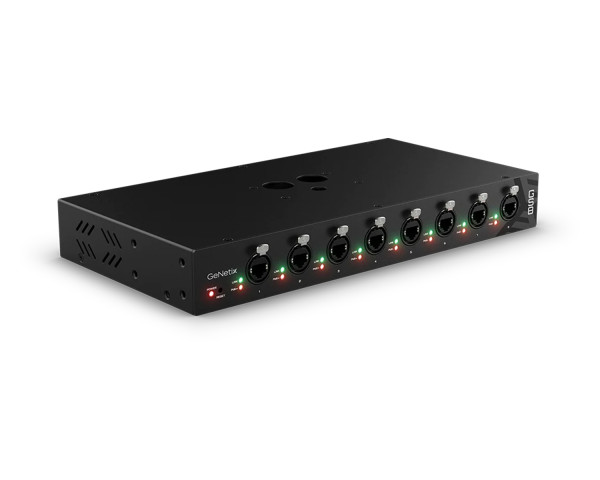 ChamSys GeNetix GS8 8-Port PoE Unmanaged Gigabit Network Switch - Main Image