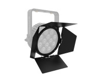 CHAUVET Professional COLORdash H12X Four-Leaf Aluminium Barndoor Black - Image 2