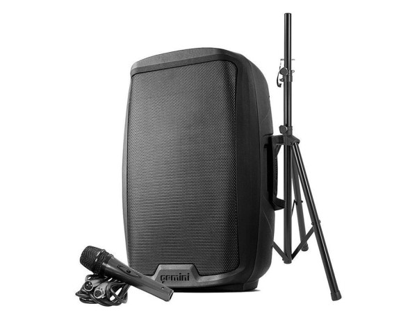 Gemini AS-2115BT-PK 15 Active Loudspeaker with Bluetooth +Stand 2000W - Main Image