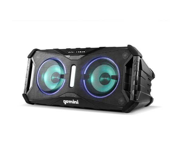 Gemini SOSP-8 Waterproof Battery Powered Bluetooth Speaker with LED IP67 - Main Image