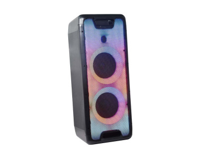 GLS-880 2x8" Battery Powered Speaker System + Bluetooth / LED