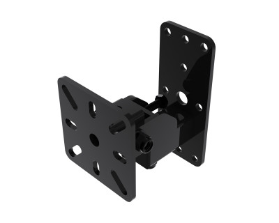 WHH90-B Back Mount Tilting Wall Bracket Type 90 151mm Black