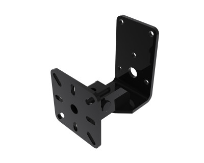 WME80-B Back Mount Tilting Wall Bracket Type 80 126-146mm Black