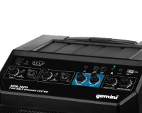 Gemini MPA-3600 8 Battery Powered Bluetooth Speaker with Mic 160W Black - Image 5