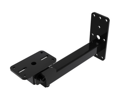 WHO75-B Bottom Mount Tilting Wall Bracket 323mm Type 75 Black