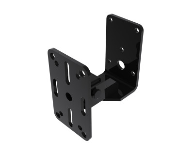 WHO80-B Bottom Mount Tilting Wall Bracket 323mm Type 80 Black