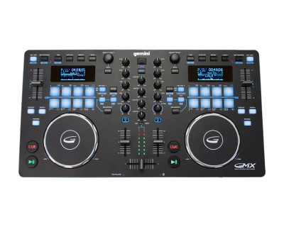 GMX 2-Channel Compact DJ Controller with Performance Pads