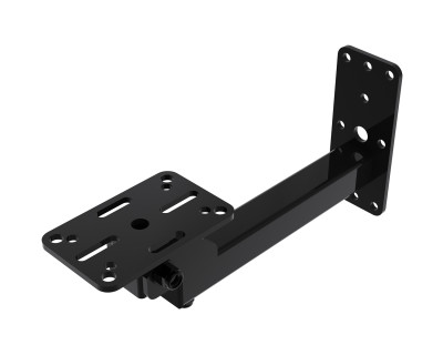 WHO100-B Bottom Mount Tilting Wall Bracket 323mm Type 100 Black