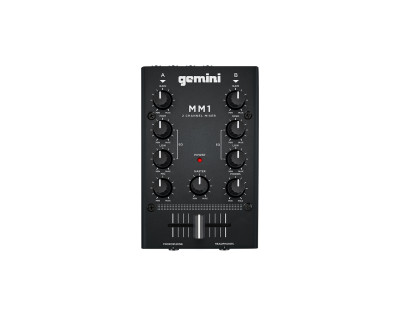 MM1 2-Channel Miniature DJ Mixer with 2-Band EQ