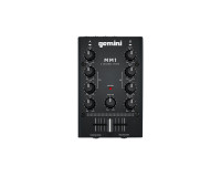 Gemini MM1 2-Channel Miniature DJ Mixer with 2-Band EQ - Image 1