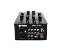 Gemini MXR-01BT 2-Channel Pro DJ Mixer with 3-Band EQ + Bluetooth - Image 5