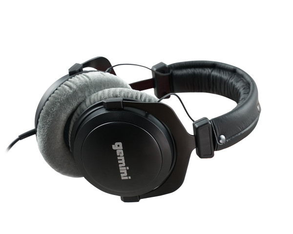 Gemini DJX-1000 Closed-Back Monitoring Headphones Black - Main Image