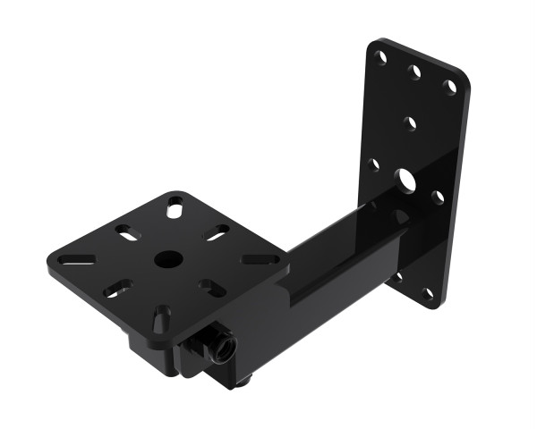 Powerdrive WHOM80-B Bottom Mount Tilting Wall Bracket 215mm Type 80 Black - Main Image