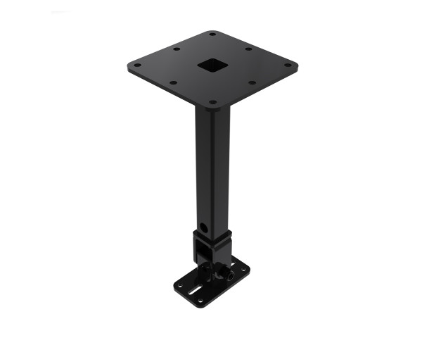 Powerdrive CMHT75-B Top-Mount Ceiling Bracket 418mm Drop Type 75 40kg Black - Main Image