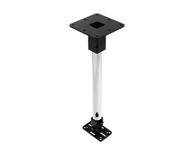 XA100-B Top-Mount Ceiling Bracket 500mm Tube Type 100 40kg Black