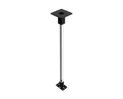 XB100-B Top-Mount Ceiling Bracket 1000mm Tube Type 100 40kg Black