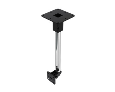 ZA80-B Back-Mount Ceiling Bracket 500mm Tube Type 80 40kg Black