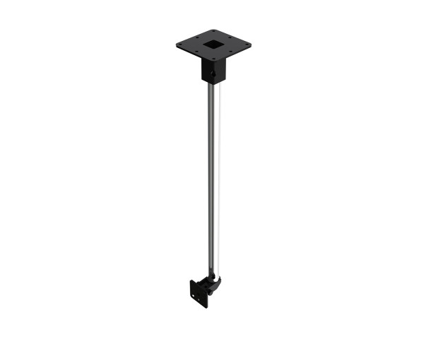 Powerdrive ZB80-B Back-Mount Ceiling Bracket 1000mm Tube Type 80 40kg Black - Main Image