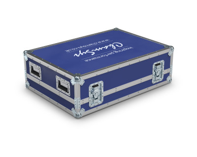 Flight Case for MagicQ MQ500 / MQ500M Consoles Blue