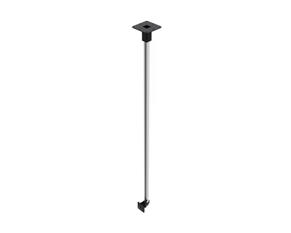 Powerdrive ZD80-B Back-Mount Ceiling Bracket 2000mm Tube Type 80 40kg Black - Main Image