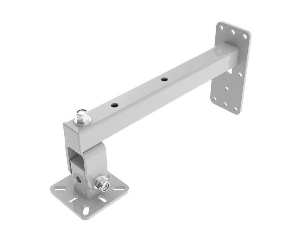 Powerdrive WHD80-W Top Mount Tilting Wall Bracket Type 80 Plate 40kg White - Main Image