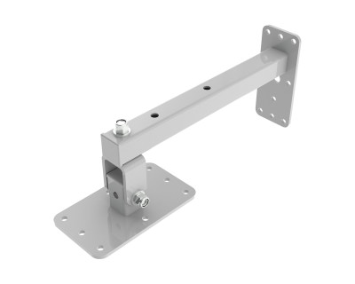 WHD120-W Top Mount Tilting Wall Bracket Type 120 Plate 40kg White