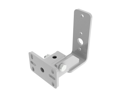 WMS50-81-W Back Mount Tilting Wall Bracket Type 50 120-145mm Wht