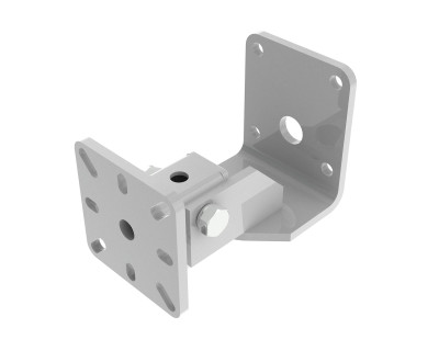 WMES60-W Back Mount Tilting Wall Bracket Type 60 126-146mm White