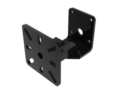 WMES90-B Back Mount Tilting Wall Bracket Type 90 126-146mm Black