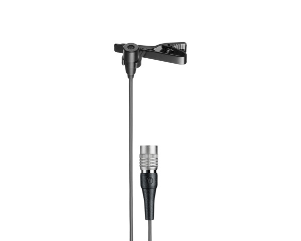 Audio Technica ATR35cW Mini Omni Condenser Lapel Mic cW 4-Pin Plug BLACK - Main Image