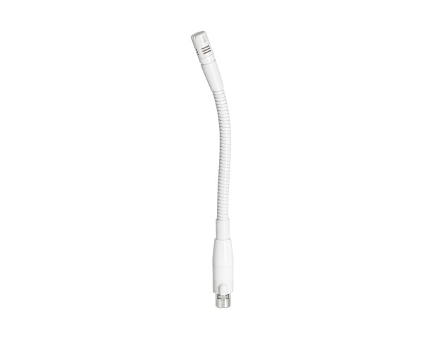 Audio Technica ES931WH/MIC Hypercardioid Condenser Gooseneck Mic TA3F WHITE - Main Image