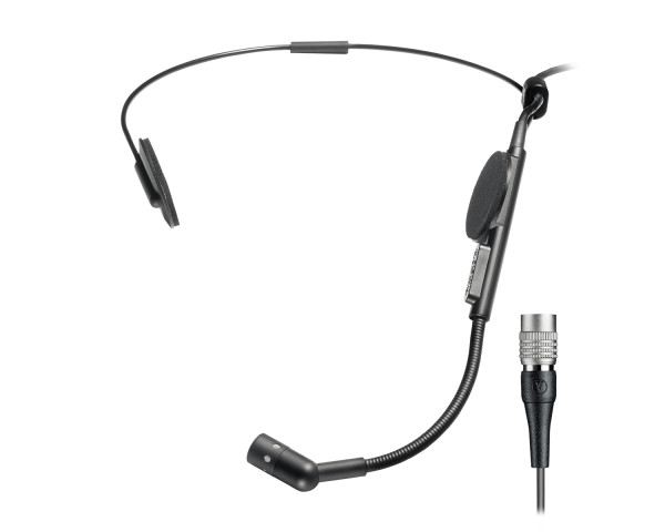 Audio Technica ATM73cW Hi-Quality Cardioid Condenser Headmic cW 4-Pin Plug BLACK - Main Image