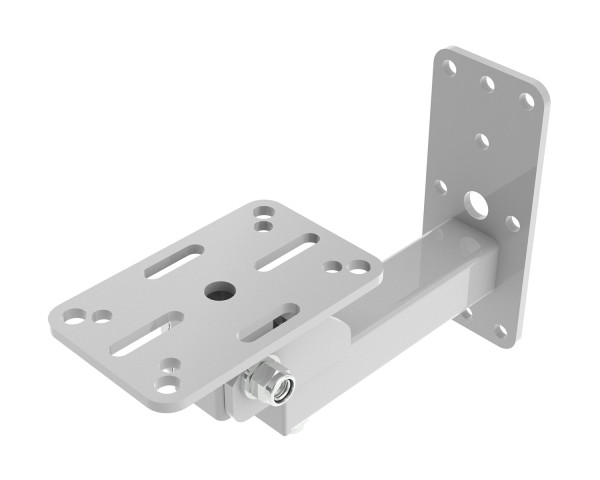 Powerdrive WHOM100-W Bottom Mount Tilting Wall Bracket 215mm Type 100 White - Main Image