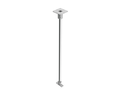 XC65-W Top-Mount Ceiling Bracket 1500mm Tube Type 65 40kg White