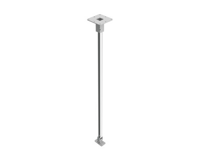 XC75-W Top-Mount Ceiling Bracket 1500mm Tube Type 75 40kg White