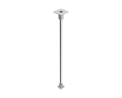 XC90-W Top-Mount Ceiling Bracket 1500mm Tube Type 90 40kg White