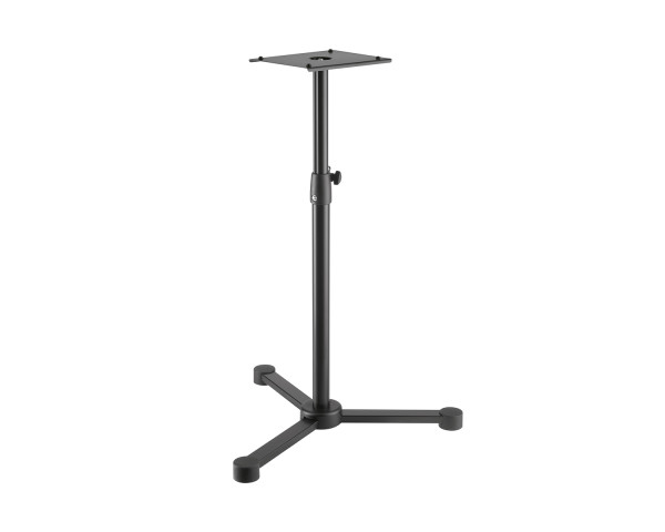 K&M 26720 Monitor Stand 3 Leg Base with Square Top 35Kg Load - Main Image