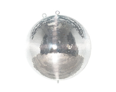 Mirror Ball 75cm EM30 (30") Solid Plastic Core with Safety Eye