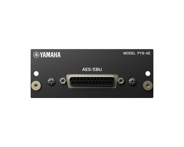 Yamaha PY8-AE 8x8 AES/EBU Digital Interface Card for DM7 Series 96 kHz - Main Image