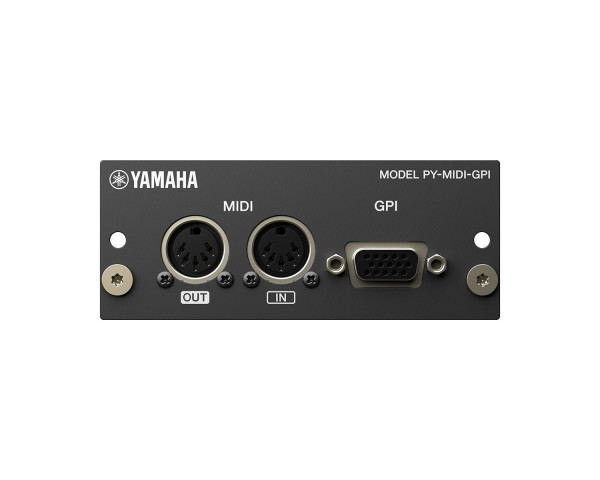 Yamaha PY-MIDI-GPI 5x5 MIDI/GPI Interface Card for DM7 Series - Main Image