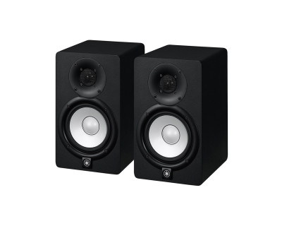 HS5 MP 2-Way 5" Bass Reflex Studio Monitor Pair 45W + 25W Black