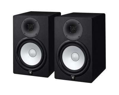 HS8 MP 2-Way 8" Bass Reflex Studio Monitor Pair 75W + 45W Black
